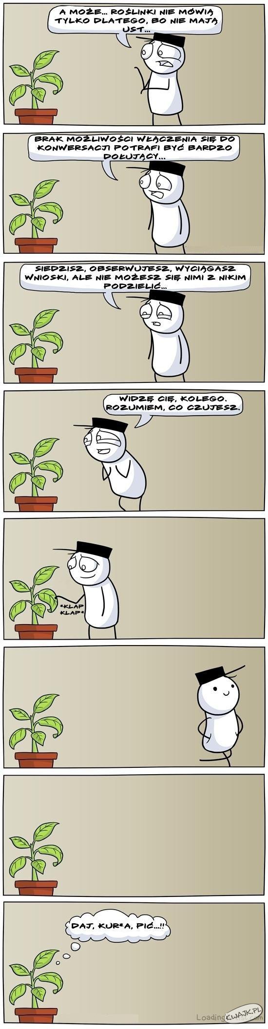 Gdyby rośliny mówiły