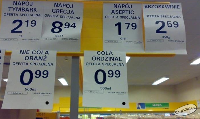 Cola ordżinal