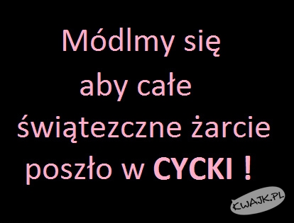 Świąteczna modlitwa