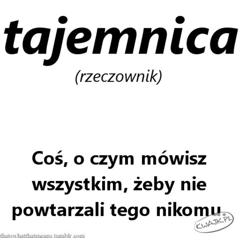 Tajemnica