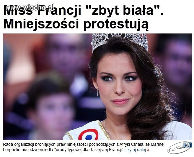 Zbyt biała