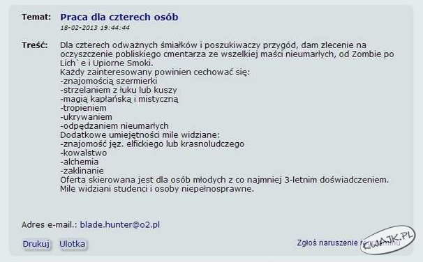 Dam pracę