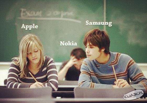 Apple Samsung Nokia