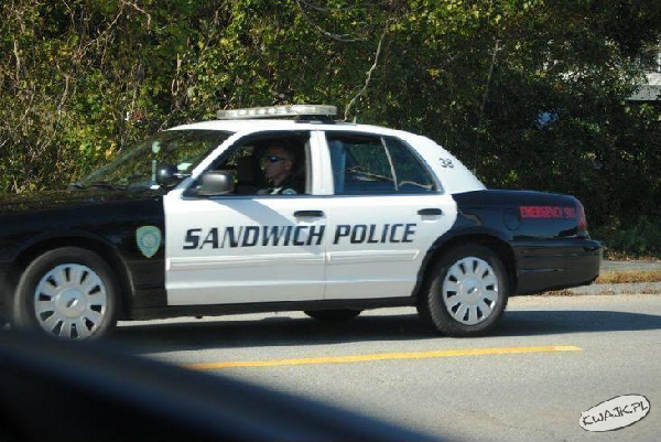 Sandwich police? He?