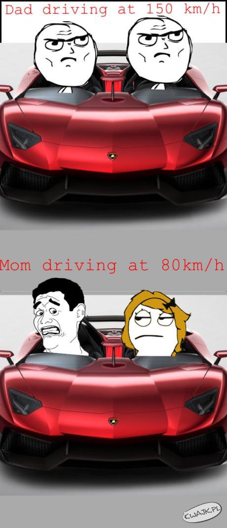 Mama za kierownicą