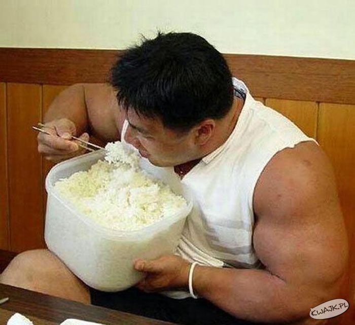 Miska ryżu "na masę"