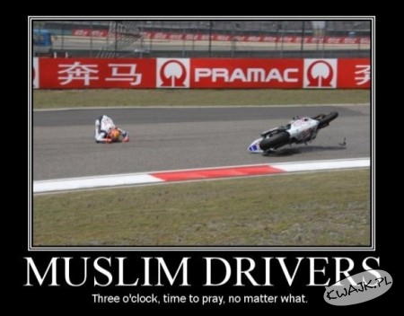 Muzułmańscy kierowcy