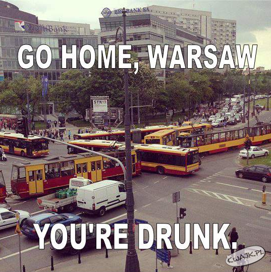 Pijana Warszawa