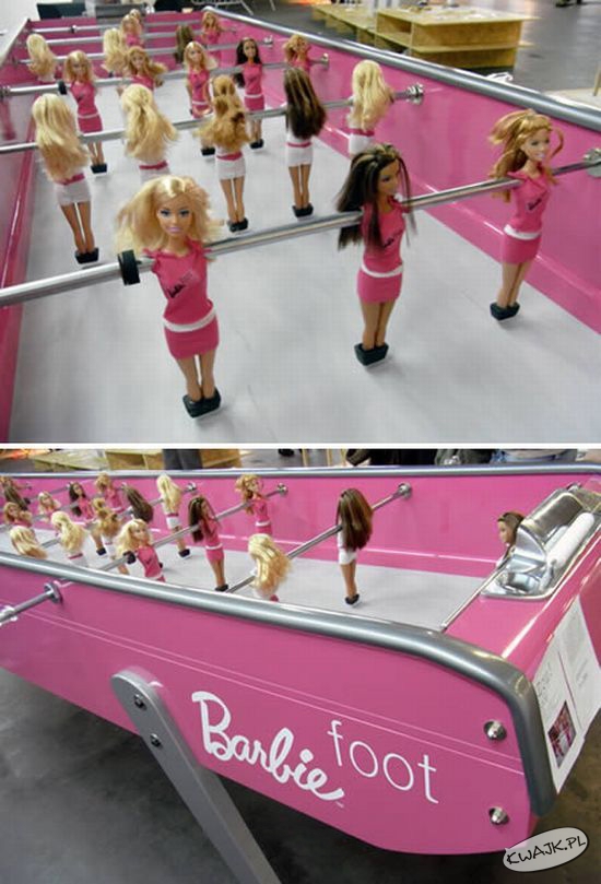 Drużyna piłkarska Barbie