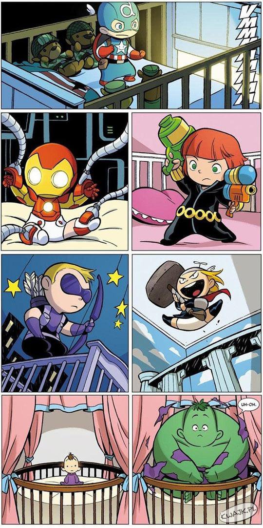 Avengers w dzieciństwie