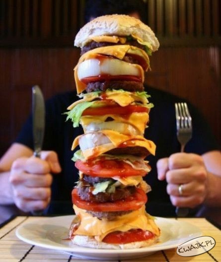 Chcę takiego hamburgera!