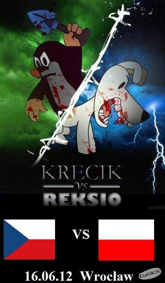 Krecik vs Reksio