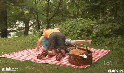 Widownia na pikniku