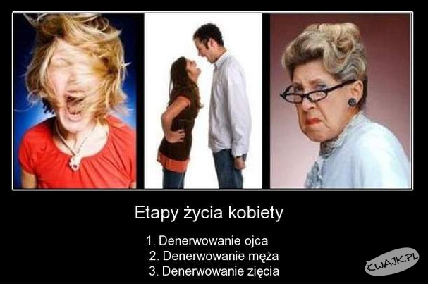 Etapy życia kobiety