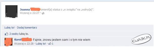 Status na fejsie