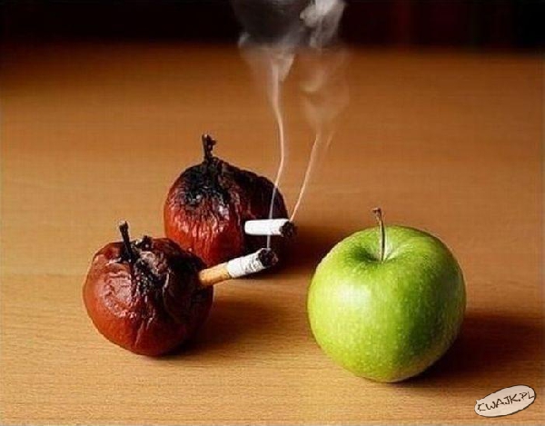 Palenie niszczy nas od środka