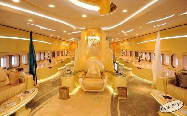 Prywatny samolot króla Arabii Saudyjskiej