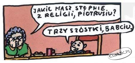 Stopnie z religii