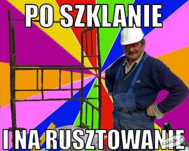 Po szklanie