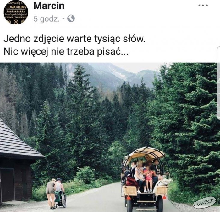 Jedno zdjęcie warte tysiąc słów