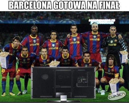 Barcelona gotowa na finał