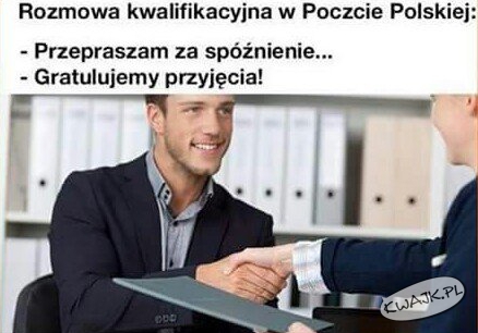 Rozmowa kwalifikacyjna w Poczcie Polskiej