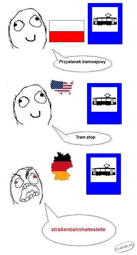 Niemiecki to dziwny język