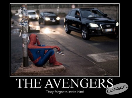 Nie wzięli go do Avengers