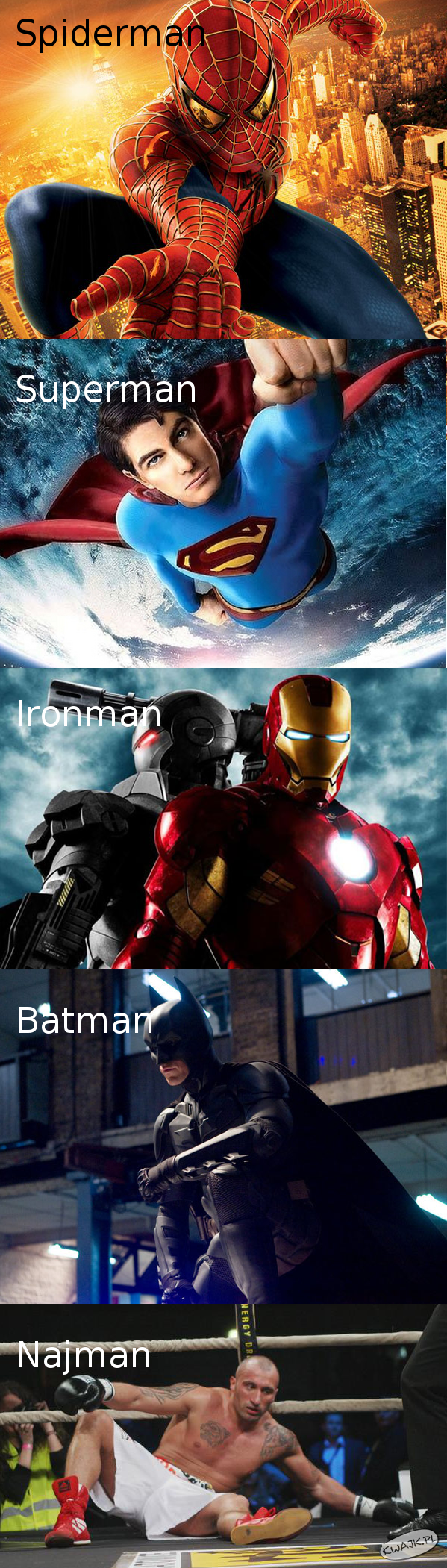 Nie każdy "man" jest superbohaterem