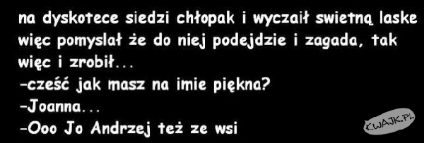 Jo Andrzej - ze wsi