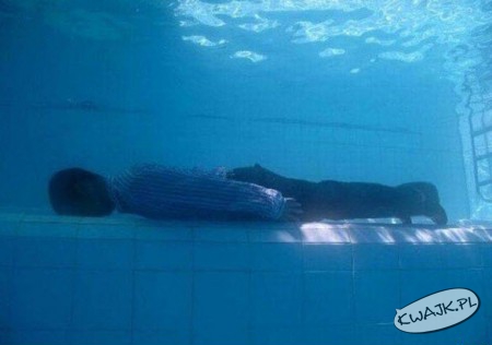 Planking pod wodą