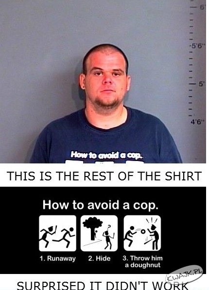 Jak unikać policji
