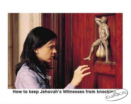 I świadkowie Jehowi nie zapukają
