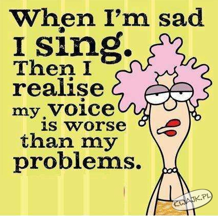 Na problemy - śpiew