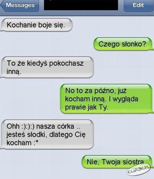 I po co zaczynała?