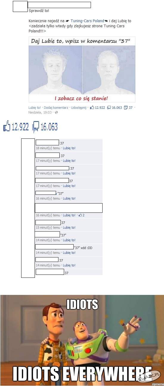 Idioci wszędzie