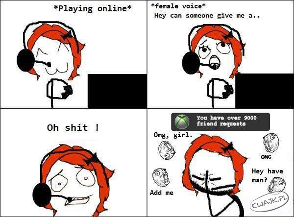 Dziewczyna online