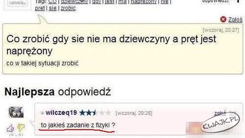 Zadanie z fizyki