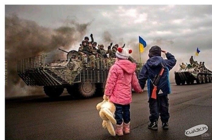 Piękny obrazek z Ukrainy