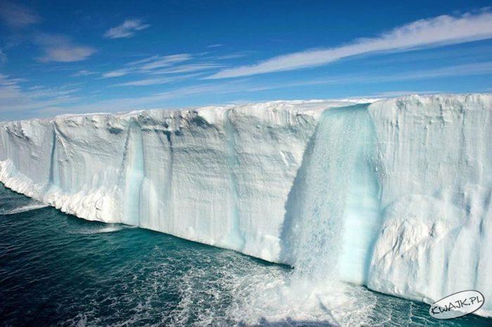 Arktyczny wodospad