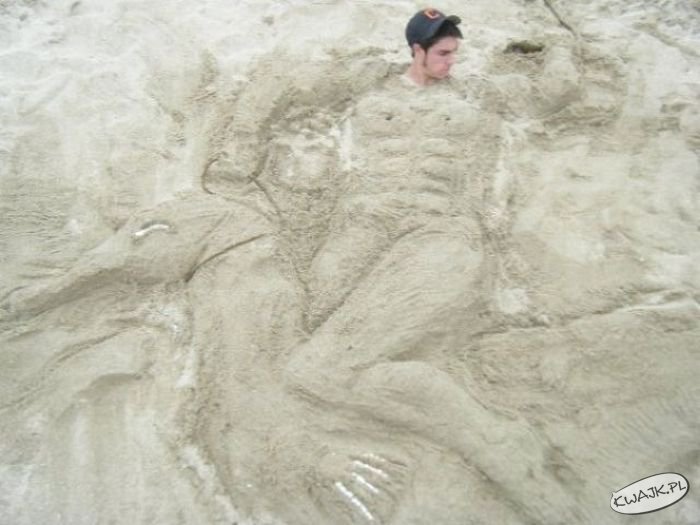 Rzeźba na piasku
