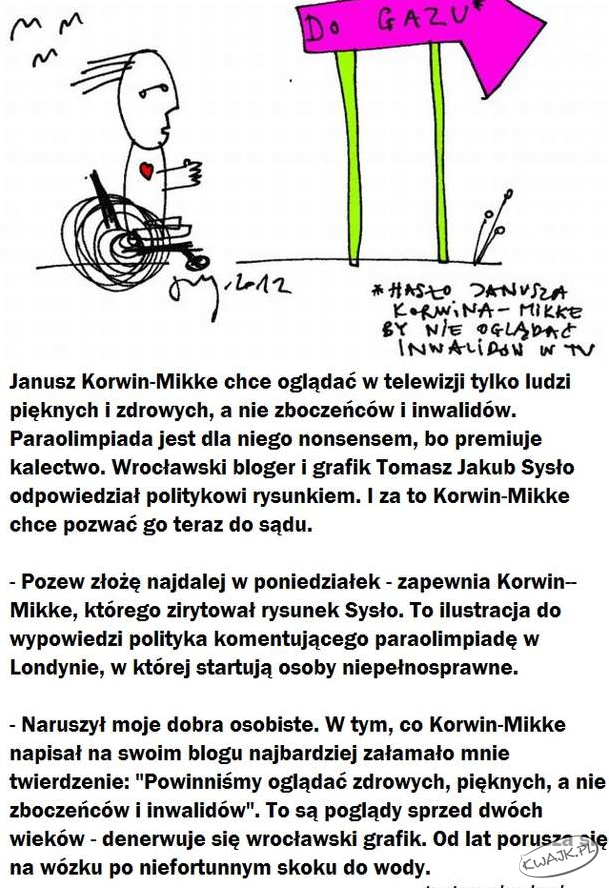 Korwin-Mikke i jego poglądy