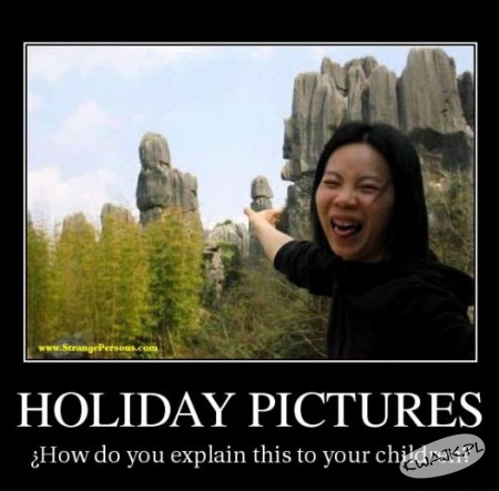 Zdjęcia z wakacji. Jak wyjaśnisz je swoim dzieciom?