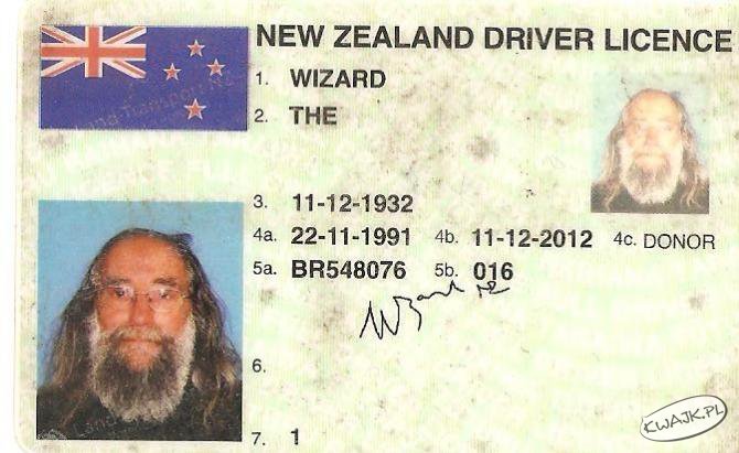 Prawo jazdy czarodzieja