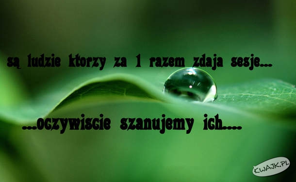 ...są tacy ludzie