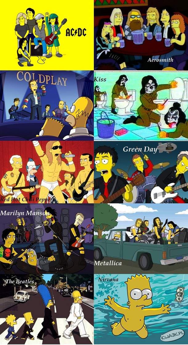 Rock with Simpsons