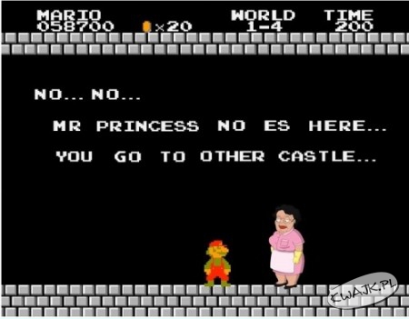 Mr princess no here