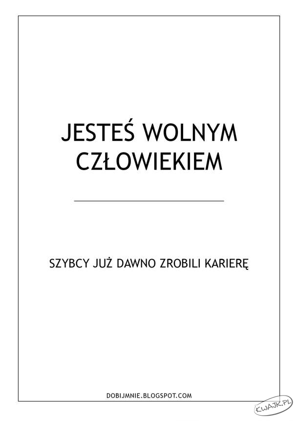 Wolny człowiek