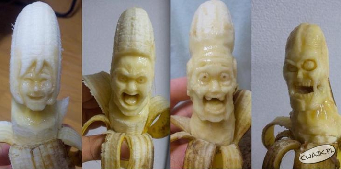 Banan ma wiele twarzy