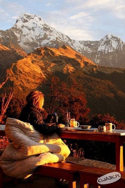 Śniadanko w górach